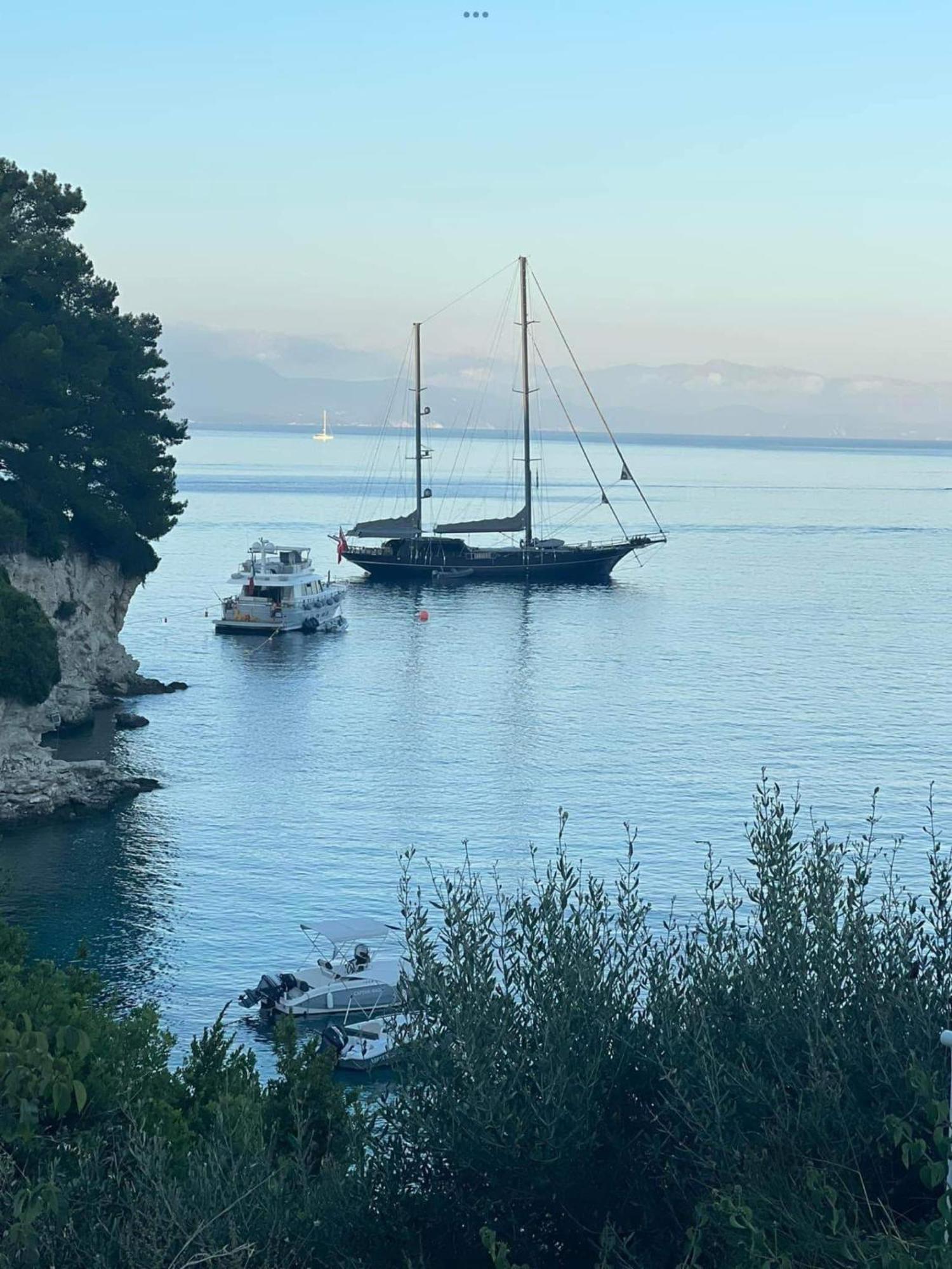 Aronis Spyros Panoramic Seaview Apartments Longós 外观 照片