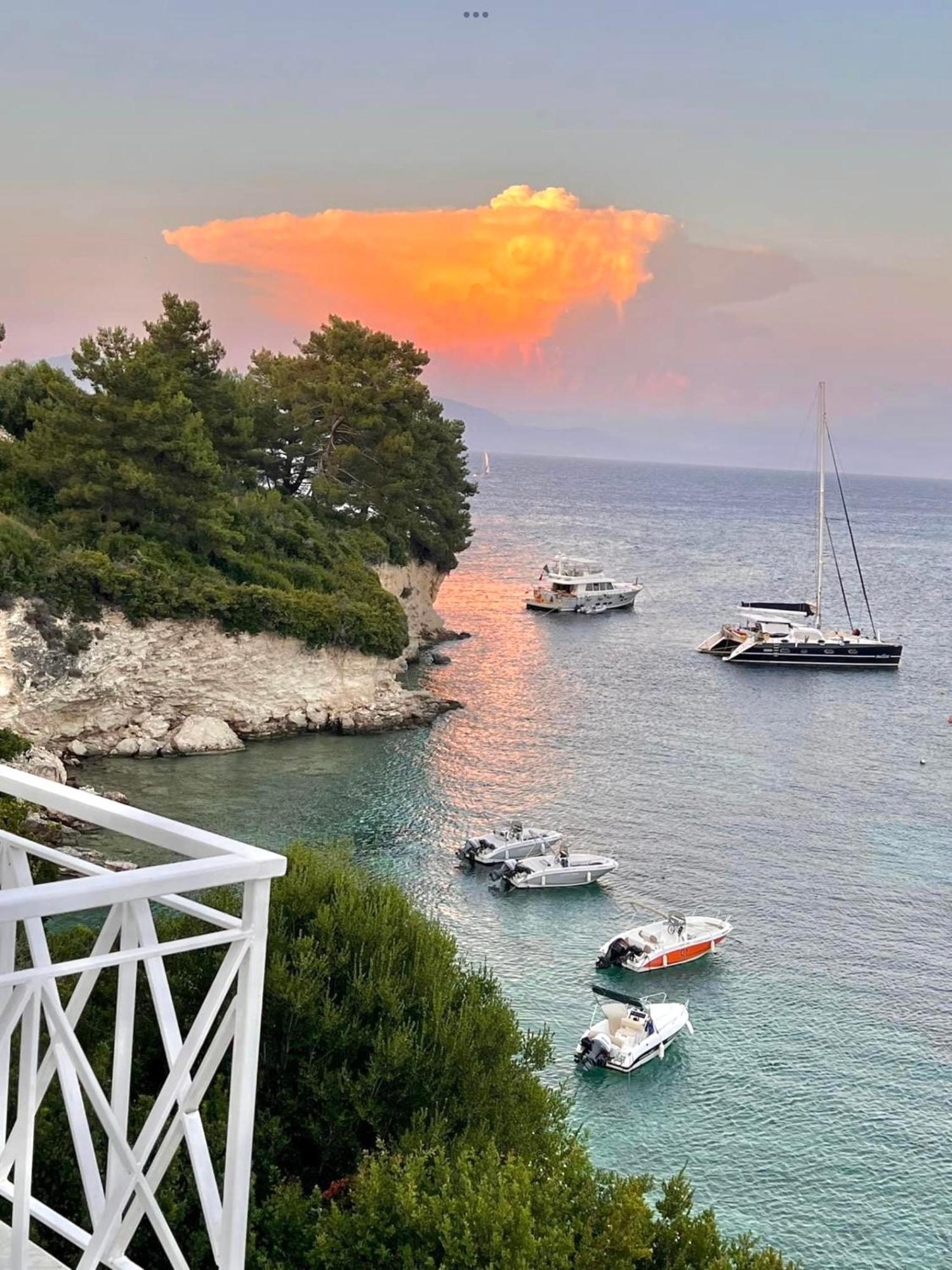 Aronis Spyros Panoramic Seaview Apartments Longós 外观 照片